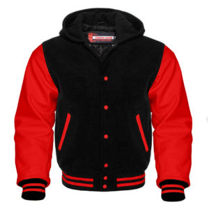 varsity bomber jacket hoodie
