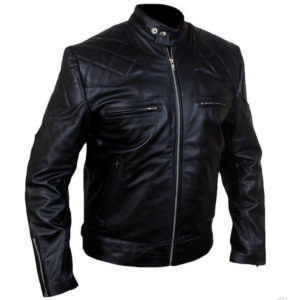 vintage leather jacket