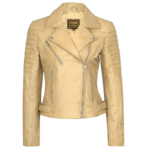 ladies leather bike jackets