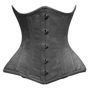 Gray Corset Top