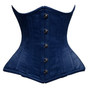 Navy Blue Corset Top
