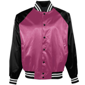 satin bomber jacket
