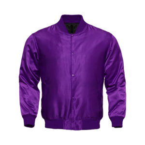 plus size satin bomber jacket