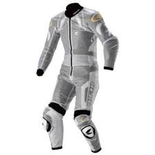 Dress Club Men's Motorcycle Biker Suit Retro Quality Grey Real Leather Jacket
