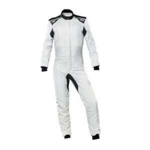 Fully Customized White OMP Kart Racing Suits