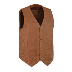 leather vest mens