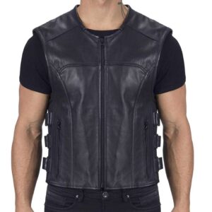 leather vests for men