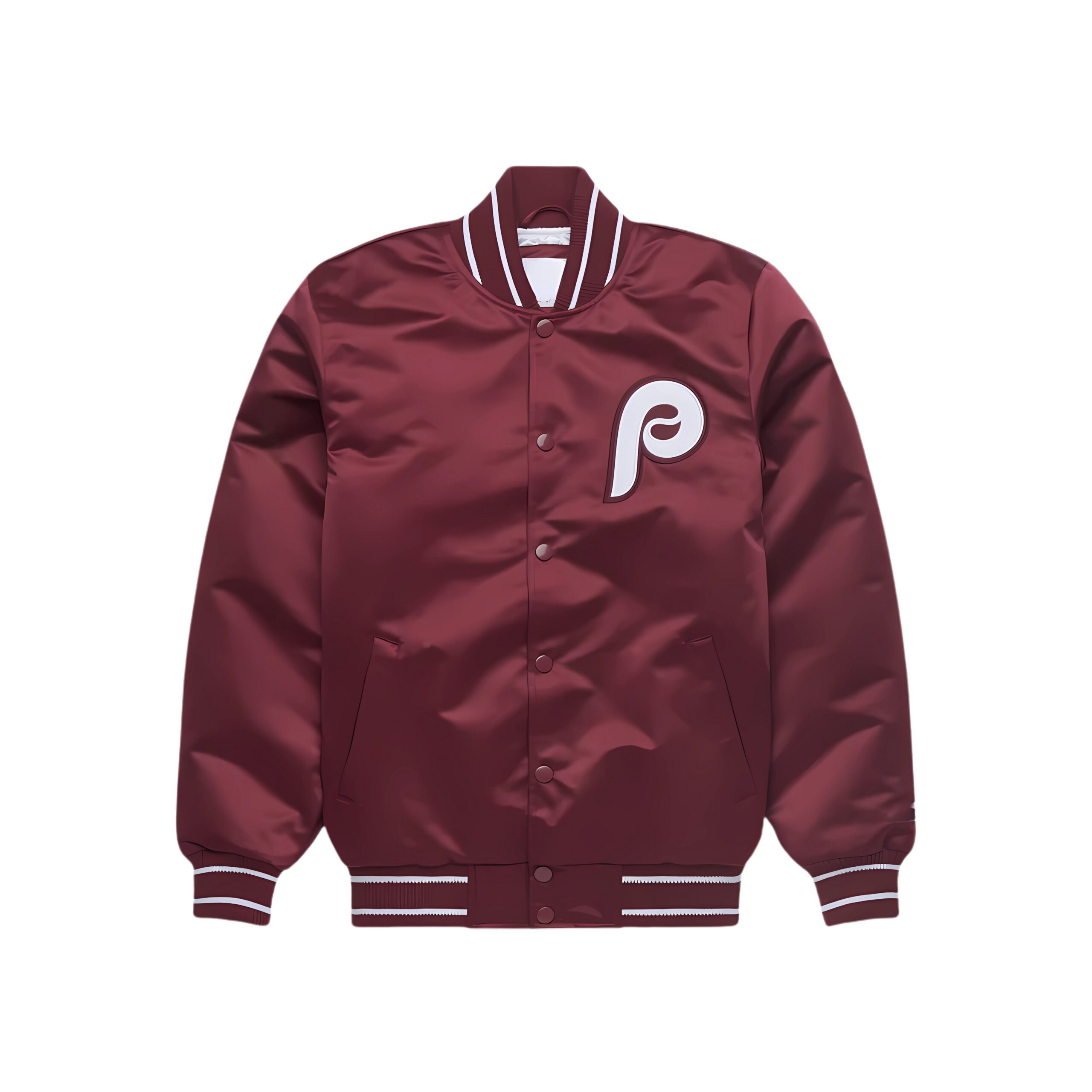 MLB Baseball Jackets Philadelphia Phillies Satin Best Jacket DC 1618